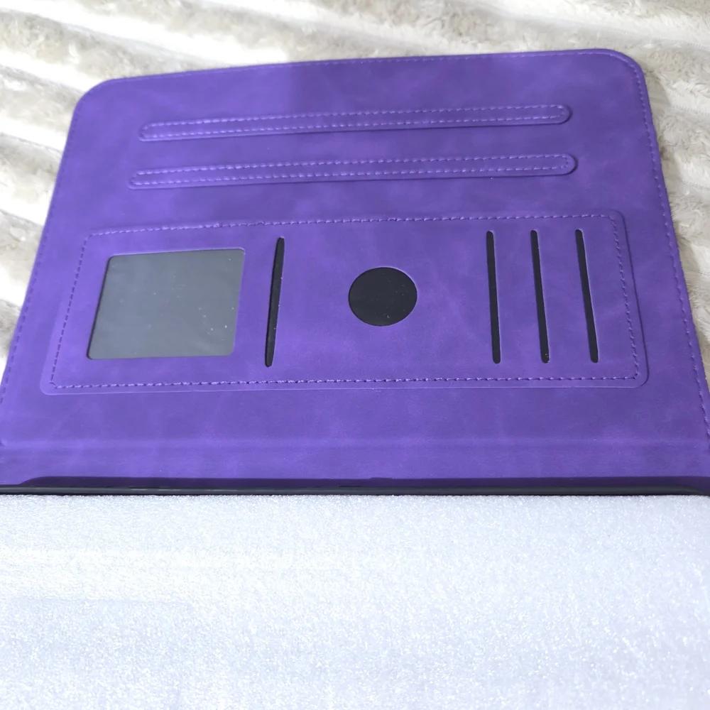 Purple Ipad Case with Tree Design Size 10.9
